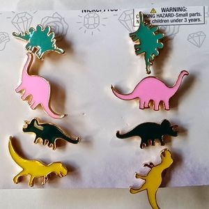 Cute Dinosaur Earrings